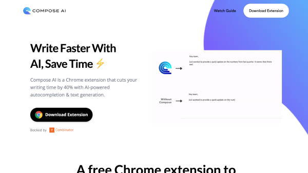 Compose AI: Automate Your Writing